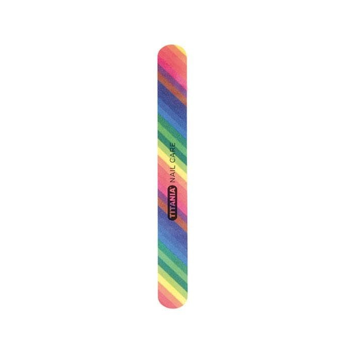 ТИТАНИЯ ЦВЕТНА ПЯСЪЧНА ПИЛА ЗА НОКТИ модел 1028 / TITANIA NAIL FILE model 1028