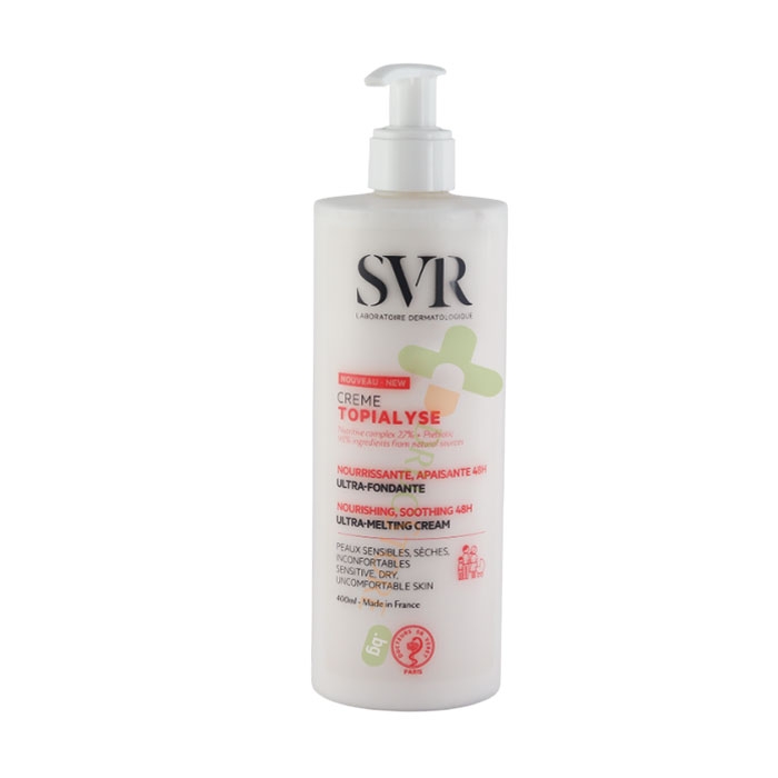 ТОПИАЛИЗЕ КРЕМ ЗА МНОГО СУХА И АТОПИЧНА КОЖА 400 мл / SVR TOPIALYSE SOOTHING 48H ULTRA MELTING CREAM