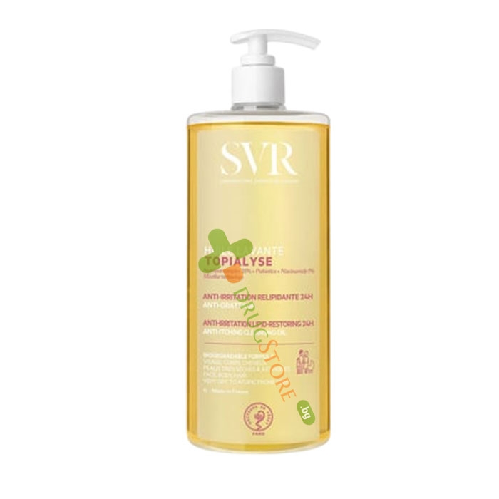 ТОПИАЛИЗЕ МИЦЕЛАРНО ДУШ-ОЛИО ЗА СУХА И АТОПИЧНА КОЖА 1 л / SVR TOPIALYSE ANTI-IRRITATION LIPID-RESTORING 24H