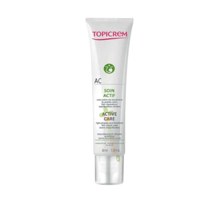 ТОПИКРЕМ AC АКТИВ КРЕМ ПРОТИВ АКНЕ 40 мл / TOPICREM AC ACTIVE CARE COMBINATION TO OILY SKIN