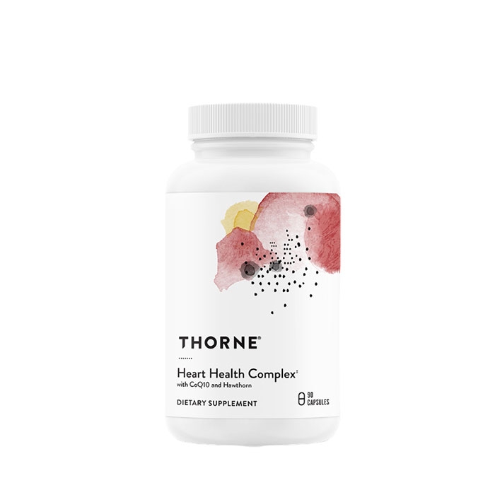 ТОРН ФОРМУЛА ЗА ЗДРАВО СЪРЦЕ С КОЕНЗИМ Q10 И ГЛОГ капсули 90 броя / THORNE HEART HEALTH COMPLEX WITH COQ10 % HAWTHORN
