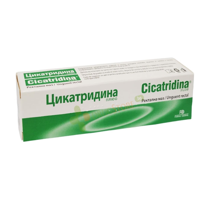 ЦИКАТРИДИНА РЕКТАЛНА маз 30 г / NATURPHARMA CICATRIDINA UNGUANT RECTAL