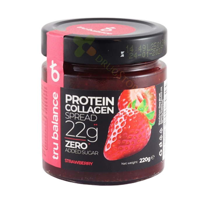 ЦИМА ТРУ БАЛАНС СПРЕД ЯГОДА 220 г / CIMA TRU BALANCE PROTEIN COLLAGEN SPREAD STRAWBERRY