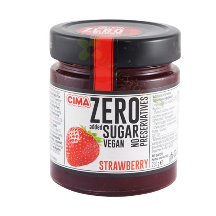 ЦИМА ЗЕРО ПЛОДОВ ДЕЛИКАТЕС ЯГОДА 230 г / CIMA ZERO ADDED SUGAR STRAWBERRY