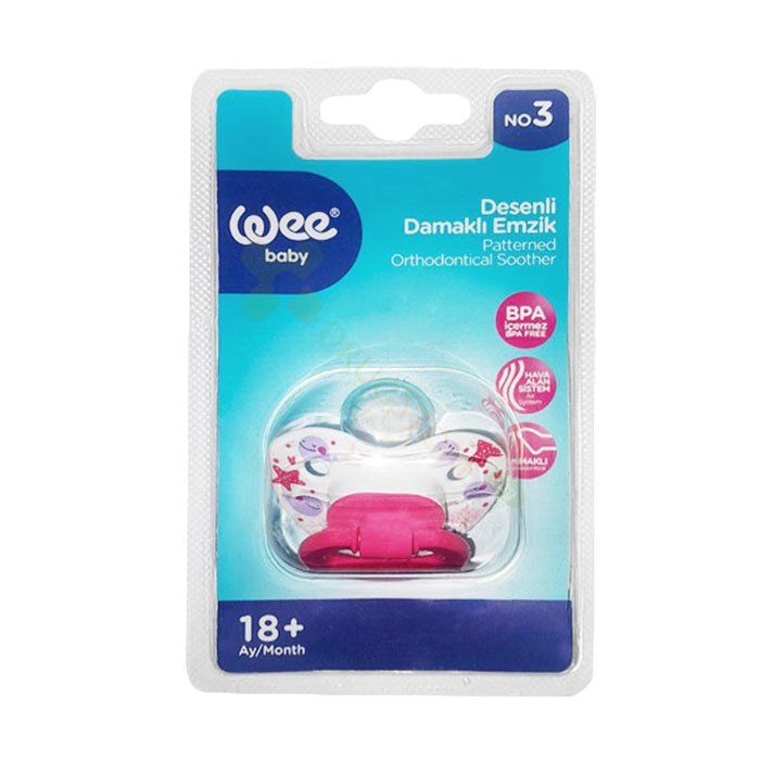 УИ БЕЙБИ ОРТОДОНТНА ЗАЛЪГАЛКА 18+ месеца 835 / WEE BABY ORTHODONTICAL SOOTHER 18+ months
