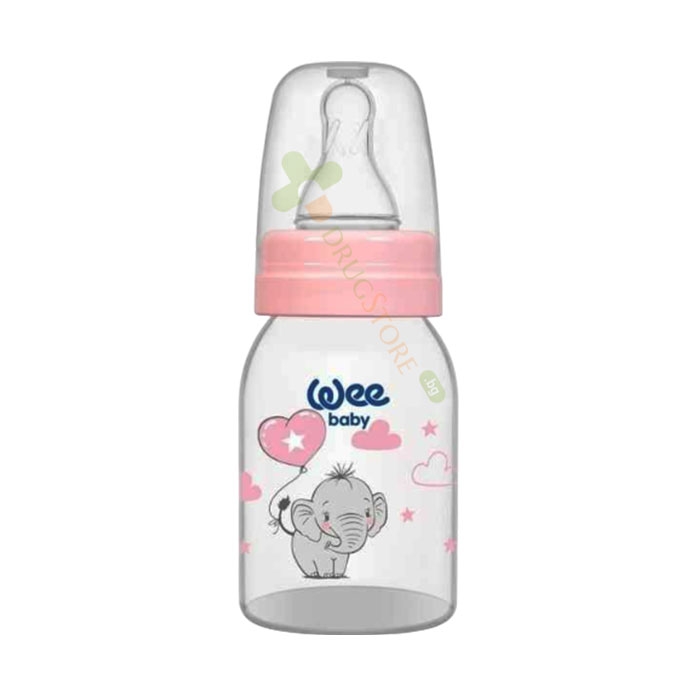 УИ БЕЙБИ ШИШЕ ЗА ХРАНЕНЕ С БИБЕРОН 125 мл / WEE BABY CLASSIC BOTTLE