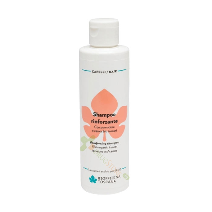 УКРЕПВАЩ ШАМПОАН 200 мл / BIOFFICINA TOSCANA ENSTRGTHENING LIQUID SHAMPOO