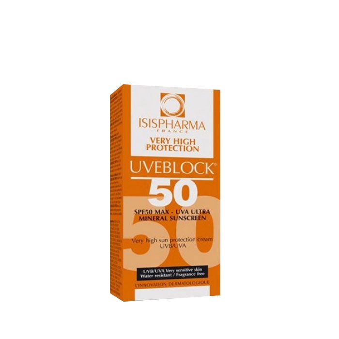 УВЕБЛОК SPF 50 КРЕМ СЛЪНЦЕЗАЩИТЕН 40 мл. / ISISPHARMA UV BLOCK SPF 50 CREAM