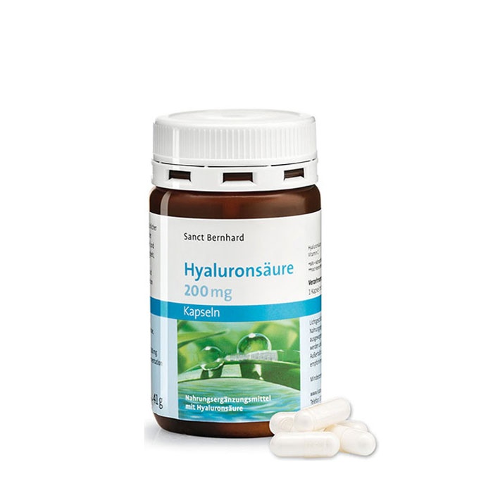 ХИАЛУРОНОВА КИСЕЛИНА капсули 120 броя / SANCT BERNHARD HYALURONIC ACID