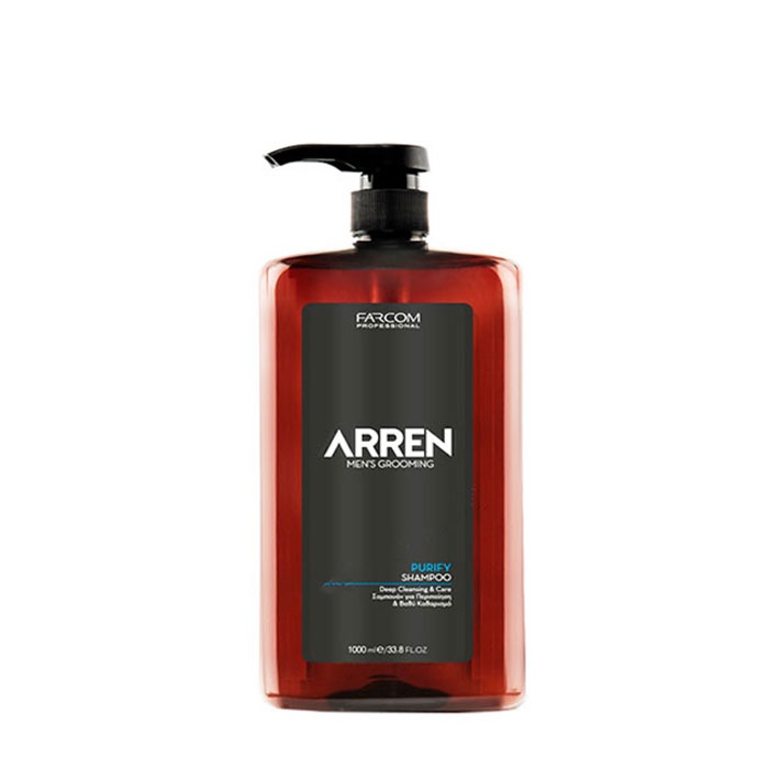 ДЪЛБОКО ПОЧИСТВАЩ ШАМПОАН 1000 мл. / ARREN MEN’S GROOMING PURIFY SHAMPO DEEP CLEANSING &amp; CARE