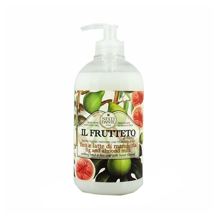 ТЕЧЕН САПУН СЪС СМОКИНЯ И БАДЕМОВО МЛЯКО 500 мл. / NESTI DANTE IL FRUTTETO FIG AND ALMOND MILK LIQUID SOAP