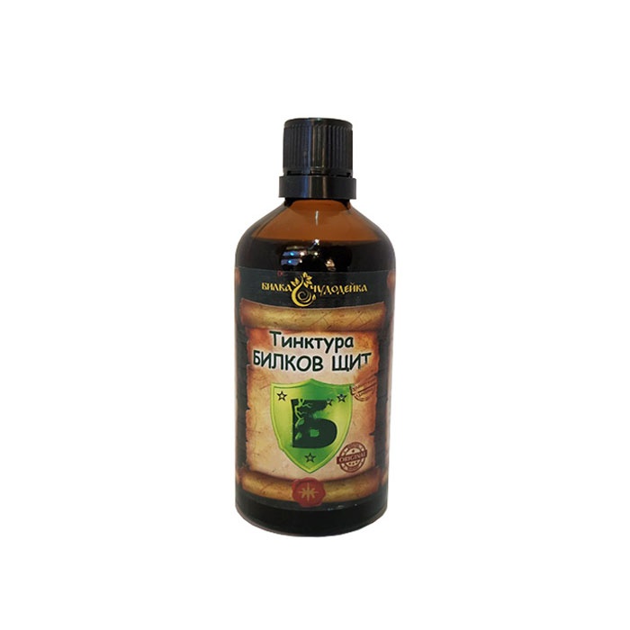 БИЛКА ЧУДОДЕЙКА ТИНКТУРА БИЛКОВ ЩИТ Б 100 мл. / BILKA CHUDODEIKA HEALTHY HERBAL TINCTURE SHIELD B