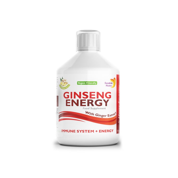 СУИДИШ НУТРА ЖЕНШЕН ЕНЕРДЖИ 500 мл. / SWEDISH NUTRA GINSENG ENERGY