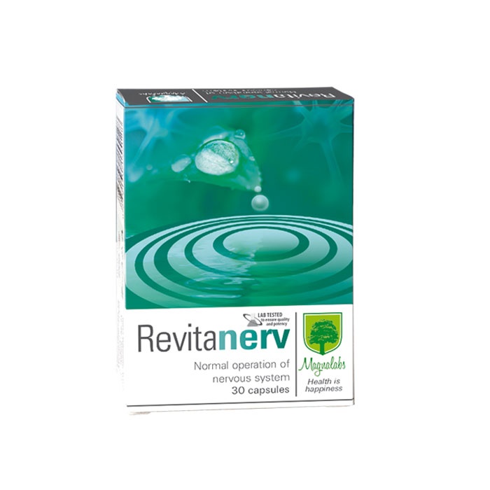 МАГНАЛАБС РЕВИТАНЕРВ капсули 30 броя / MAGNALABS REVITANERV capsules 30