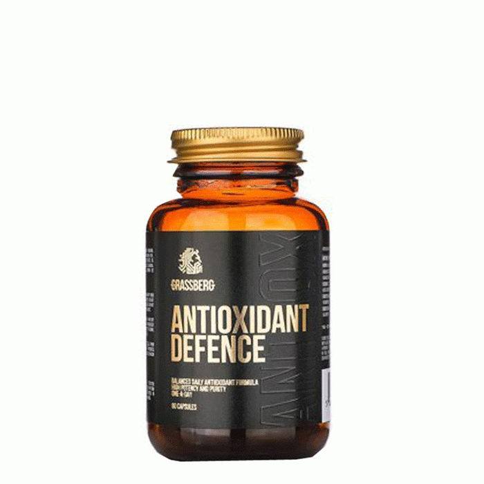 ГРАСБЕРГ АНТИОКСИДАНТ ДИФЕНС капсули 60 броя / GRASSBERG ANTIOXIDANT DEFENCE