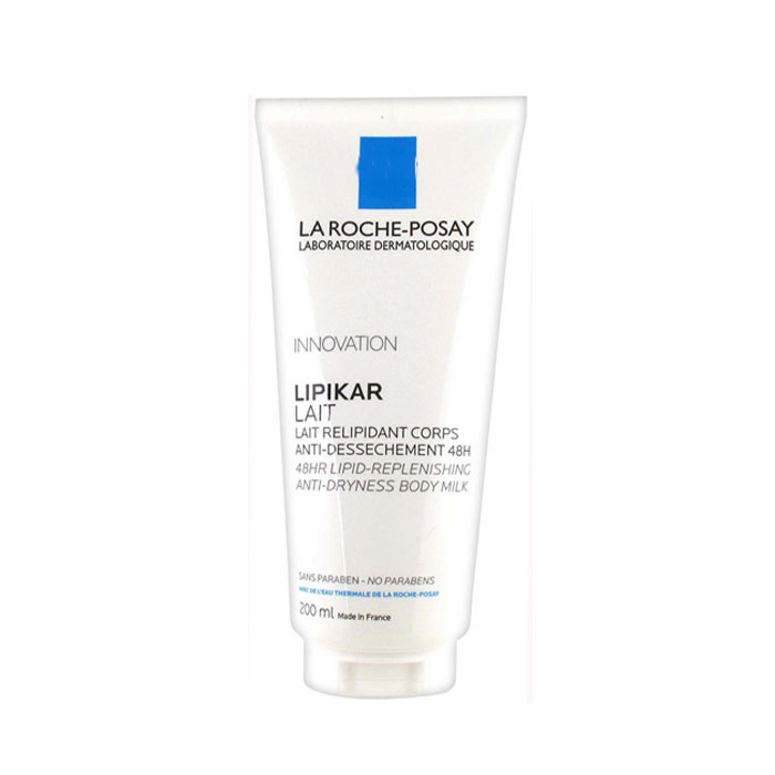 ЛА РОШ ЛИПИКАР ЛИПИДО ВЪЗСТАНОВЯВАЩО МЛЯКО ЗА ТЯЛО 200 мл. / LA ROCHE POSAY LIPIKAR 48HR LIPID REPLENISHING ANTI-DRYNESS BODY MILK 200 ml.