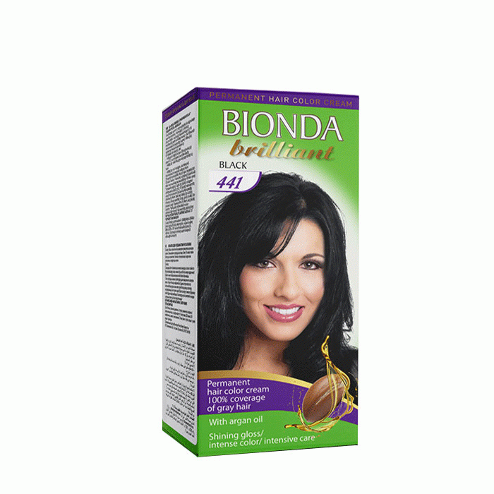 БОЯ ЗА КОСА БИОНДА BRILLIANT 441 ЧЕРЕН / BIONDA BRILIANT 441 BLACK