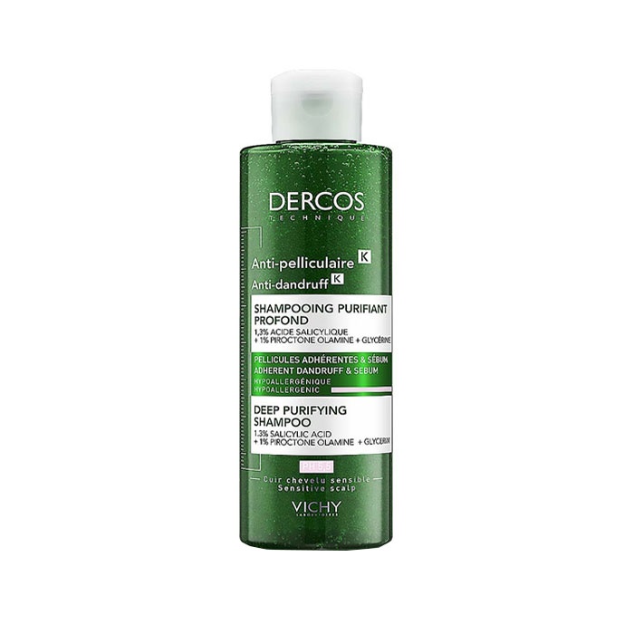ВИШИ DERCOS K ПОЧИСТВАЩ ШАМПОАН ПРОТИВ ПЪРХОТ 250 мл. / VICHY DECROS ANTI - DANDRUFF K