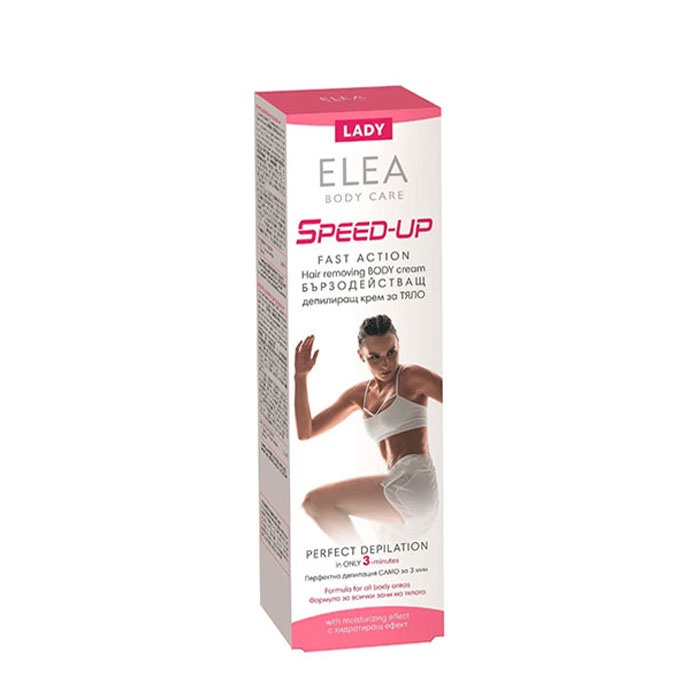 ДЕПИЛИРАЩ КРЕМ ЗА ЖЕНИ 3 минути 120 мл. / ELEA LADY SPEED-UP HAIR REMOVING BODY CREAM FOR WOMEN