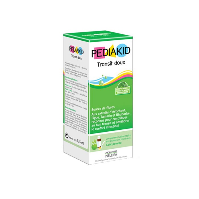 ПЕДИАКИД СИРОП ЗА ПОДОБРЯВАНЕ НА ЧРЕВНИЯ ТРАНЗИТ И КОМФОРТ 125 мл. / PEDIAKID SOFT TRANSIT