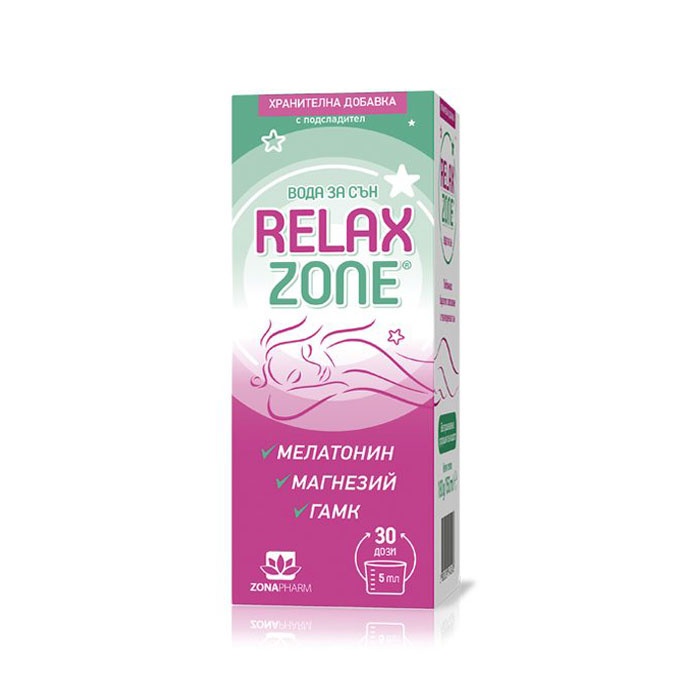 ВОДА ЗА СЪН РЕЛАКС ЗОН 150 мл. / ZONAPHARM RELAX ZONE