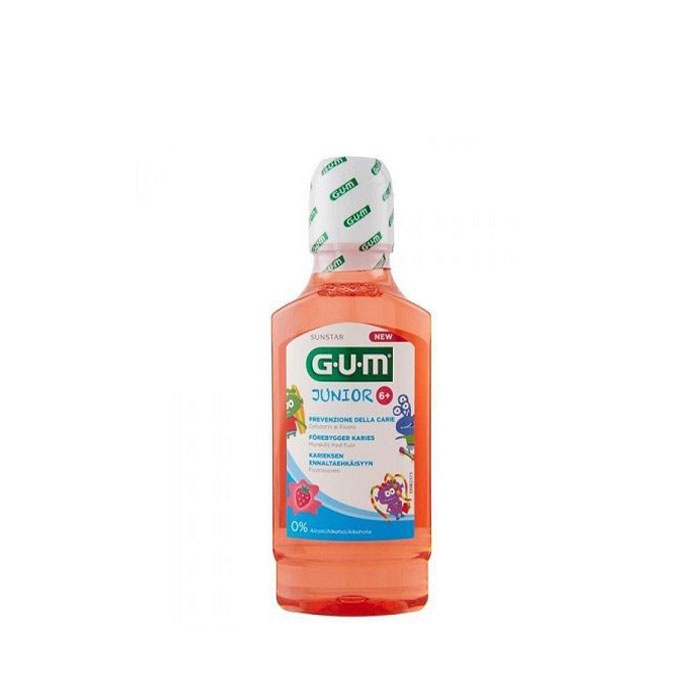 ВОДА ЗА УСТА JUNIOR 6+ 300 мл. / GUM JUNIOR CAVITIES PREVENTION