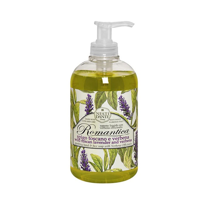 ТЕЧЕН САПУН ЛАВАНДУЛА И ВЕРБЕНА 500 мл. / NESTI DANTE ROMANTICA TOSCANA LAVENDER AND VERBENA LIQUID SOAP