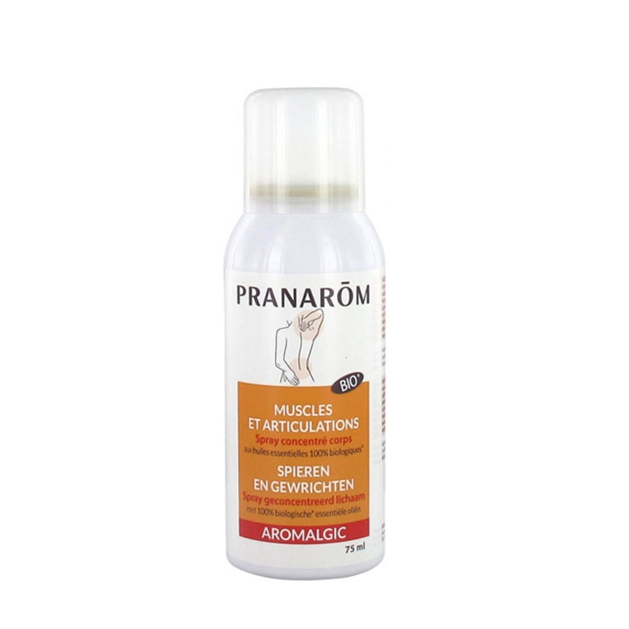ПРАНАРОМ СПРЕЙ ЗА ГЪВКАВИ МУСКУЛИ И СТАВИ 75 мл / PRANAROM AROMALGIC ORGANIC SPRAY MUSCLES AND JOINTS