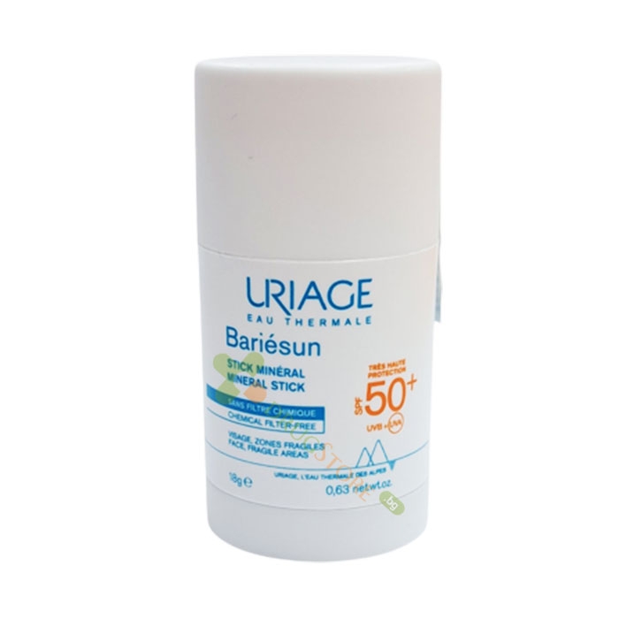 УРИАЖ BARIESUN МИНЕРАЛЕН СТИК ЗА ЛИЦЕ SPF50+ 18 г / URIAGE BARIESUN MINERAL STICK SPF50+