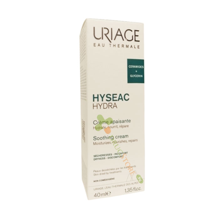УРИАЖ HYSEAC HYDRA ХИДРАТИРАЩ И РЕСТРУКТУРИРАЩ КРЕМ 40 мл / URIAGE HYSEAC HYDRA SOOTHING CREAM