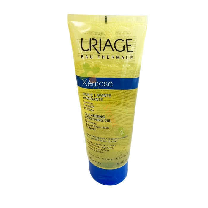 УРИАЖ XEMOSE ПОЧИСТВАЩО ГЕЛ-ОЛИО ЗА ЛИЦЕ И ТЯЛО 200 мл / URIAGE XEMOSE CLEANSING SOOTHING OIL