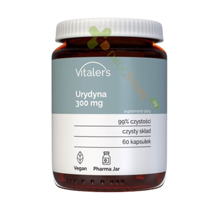 УРИДИН капсули 300 мг 60 броя / VITALER&#039;S URIDINE
