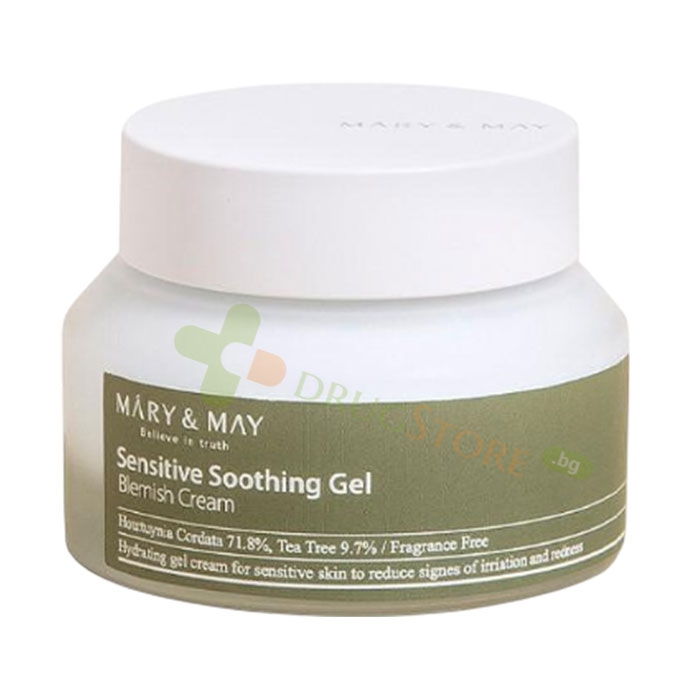 УСПОКОЯВАЩ ГЕЛ-КРЕМ ЗА ЛИЦЕ 70 мл / MARY &amp; MAY SENSITIVE SOOTHING GEL