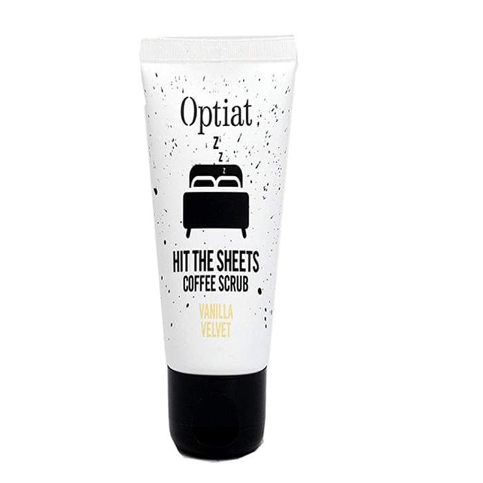 ОПТИАТ СКРАБ ЗА ТЯЛО С КАФЕ И ВАНИЛИЯ 90 грама / OPTIAT VANILLA VELVET COFFEE SCRUB