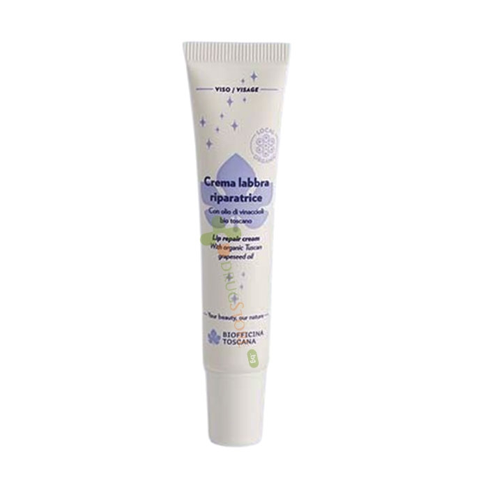 ВЪЗСТАНОВЯВАЩ БАЛСАМ ЗА УСТНИ С ГРОЗДОВИ СЕМКИ 15 мл / BIOFFICINA TOSCANA RESTORING LIP BALM WITH GRAPE SEED