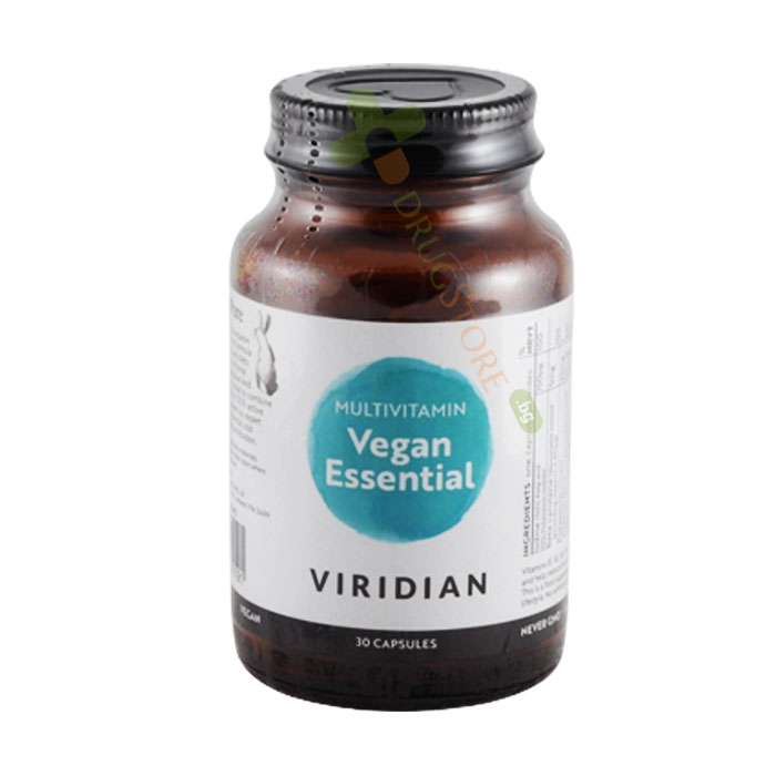ВЕГАН МУЛТИ капсули 30 броя / VIRIDIAN ESSENTIAL VEGAN MULTI