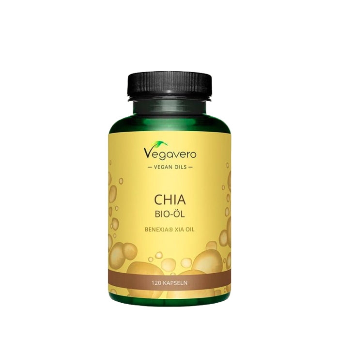 ВЕГАВЕРО МАСЛО ОТ БИО ЧИЯ капсули 120 броя / VEGAVERO CHIA BIO