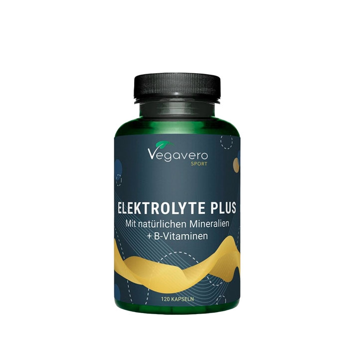 ВЕГАВЕРО ЕЛЕКТРОЛИТИ + НАТУРАЛНИ МИНЕРАЛИ + ВИТАМИН B капсули 120 броя / VEGAVERO ELECTROLYTES + NATURAL MINERALS + VITAMIN B