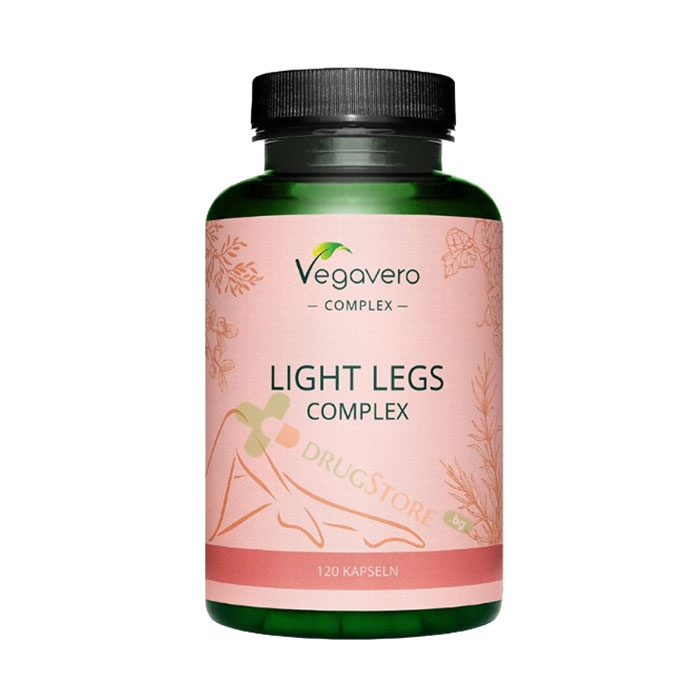 ВЕГАВЕРО ЛАЙТ ЛЕГС КОМПЛЕКС капсули 120 броя / VEGAVERO LIGHT LEGS COMPLEX