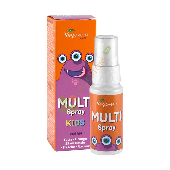 ВЕГАВЕРО МУЛТИВИТАМИНИ ЗА ДЕЦА орален спрей 25 мл / VEGAVERO MULTI VITAMIN JUNIOR