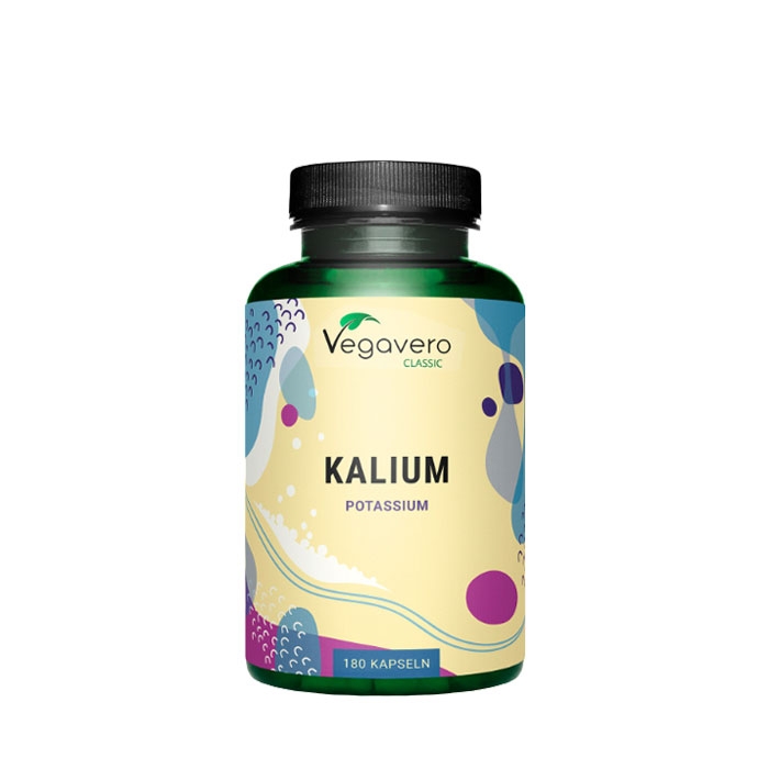 ВЕГАВЕРО КАЛИЙ капсули 180 броя / VEGAVERO POTASSIUM