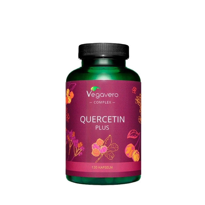 ВЕГАВЕРО КВЕРЦЕТИН ПЛЮС капсули 120 броя / VEGAVERO QUERCETIN PLUS