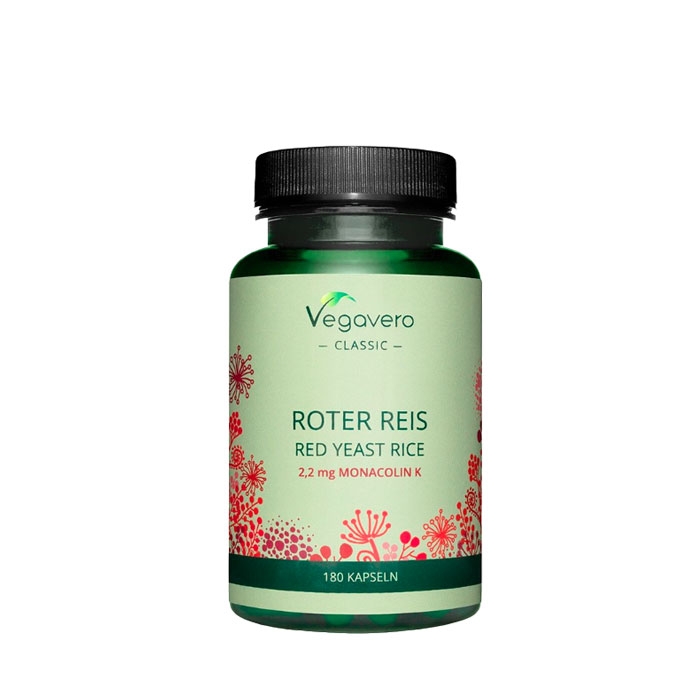 ВЕГАВЕРО ЧЕРВЕН ОРИЗ ВЕГАВЕРО капсули 180 броя / VEGAVERO RED YEAST RICE