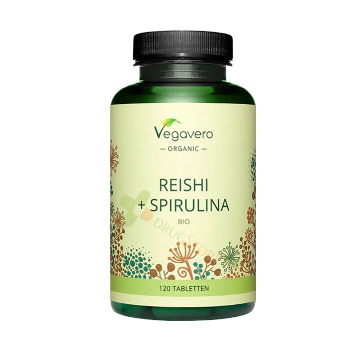 ВЕГАВЕРО РЕЙШИ + СПИРУЛИНА БИО таблетки 120 броя / VEGAVERO REISHI + SPIRULINA BIO