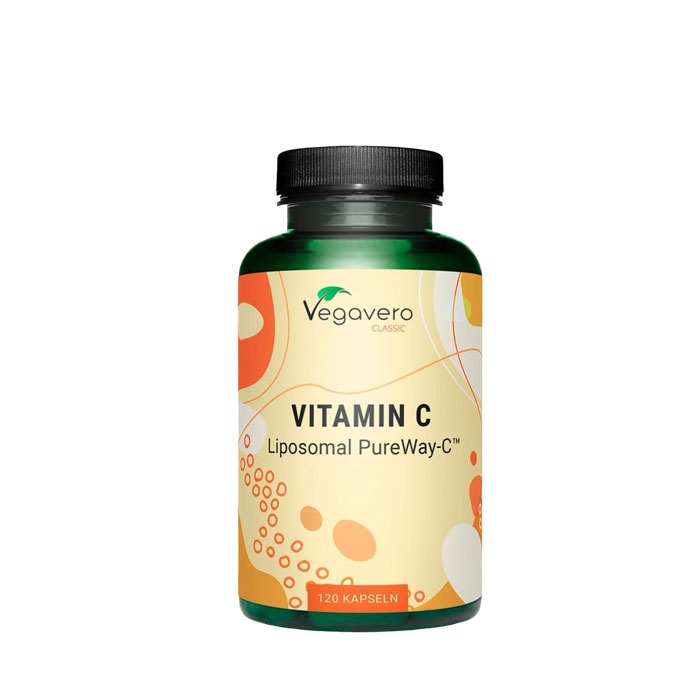 ВЕГАВЕРО ЛИПОЗОМЕН ВИТАМИН C капсули 120 броя / VEGAVERO VITAMIN C LIPOSOMAL PUREWAY-C