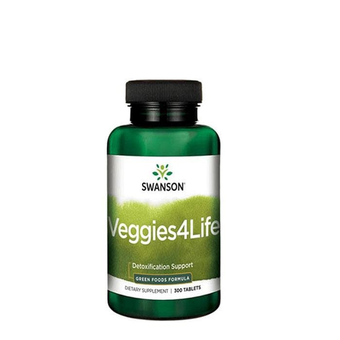 СУОНСЪН ЗЕЛЕНЧУЦИ ЗА ЖИВОТ таблетки 300 броя / SWANSON VEGGIES4LIFE