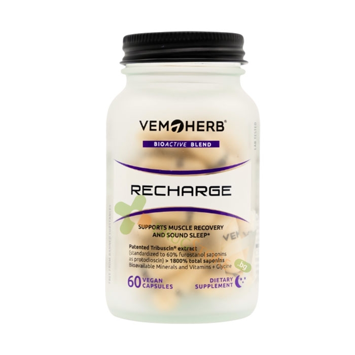 РЕЧАРДЖ капсули 60 броя / VEMOHERB RECHARGE