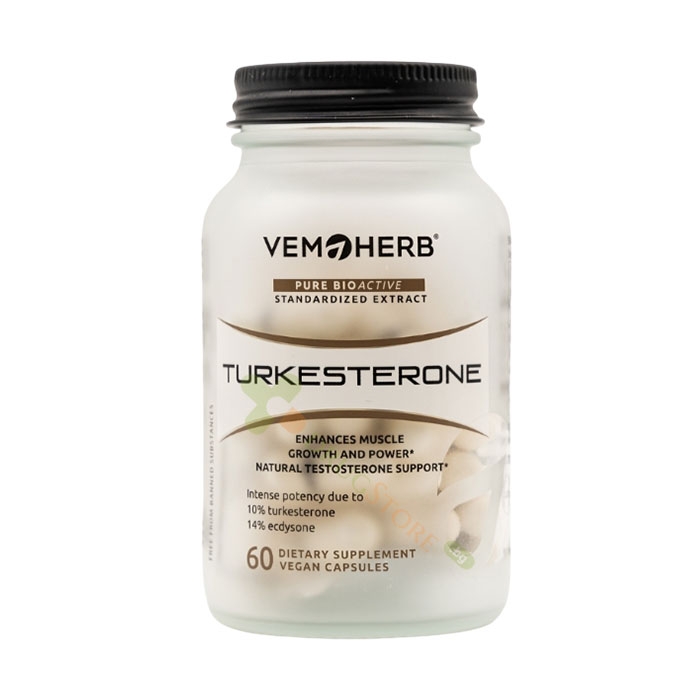 ТУРКЕСТЕРОН капсули 60 броя / VEMOHERB TURKESTERONE