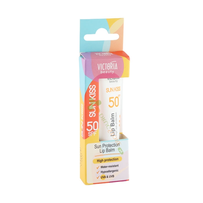 БАЛСАМ ЗА УСТНИ SPF50 10 г / VICTORIA BEAUTY SUN KISS KIDS SUN PROTECTION LIP BALM SPF 50+