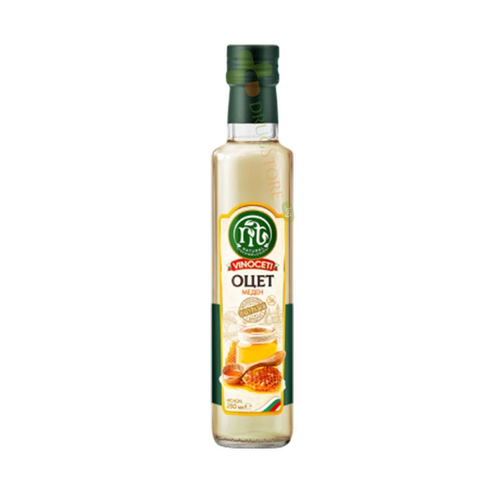 ВИНОЦЕТИ МЕДЕН ОЦЕТ 250 мл / NATURAL TECHOLOGIES VINOCETI HONEY VINEGAR